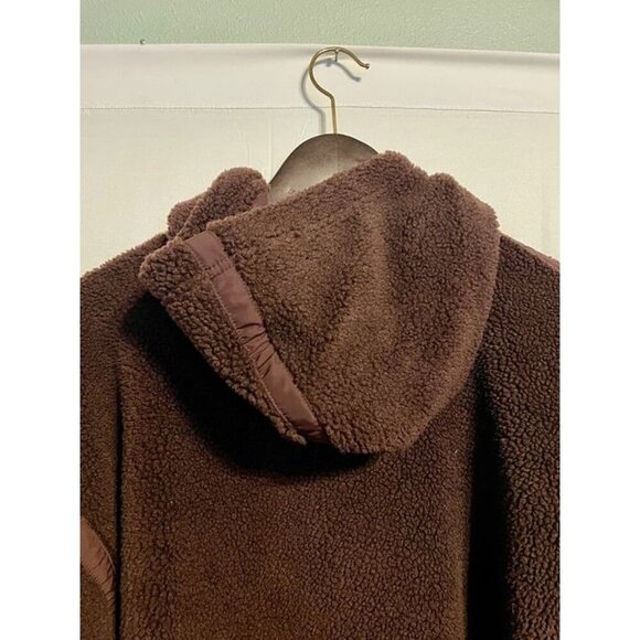 Adidas Women's Premium Essentials Hoodie XS Brown IL1849 NWT New - Picture 3 of 5